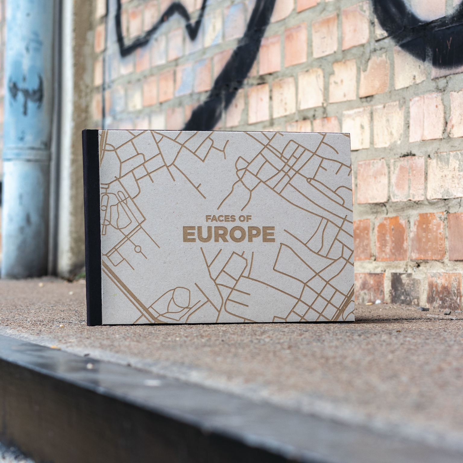 Buch Design Stadtführer Vorderseite
