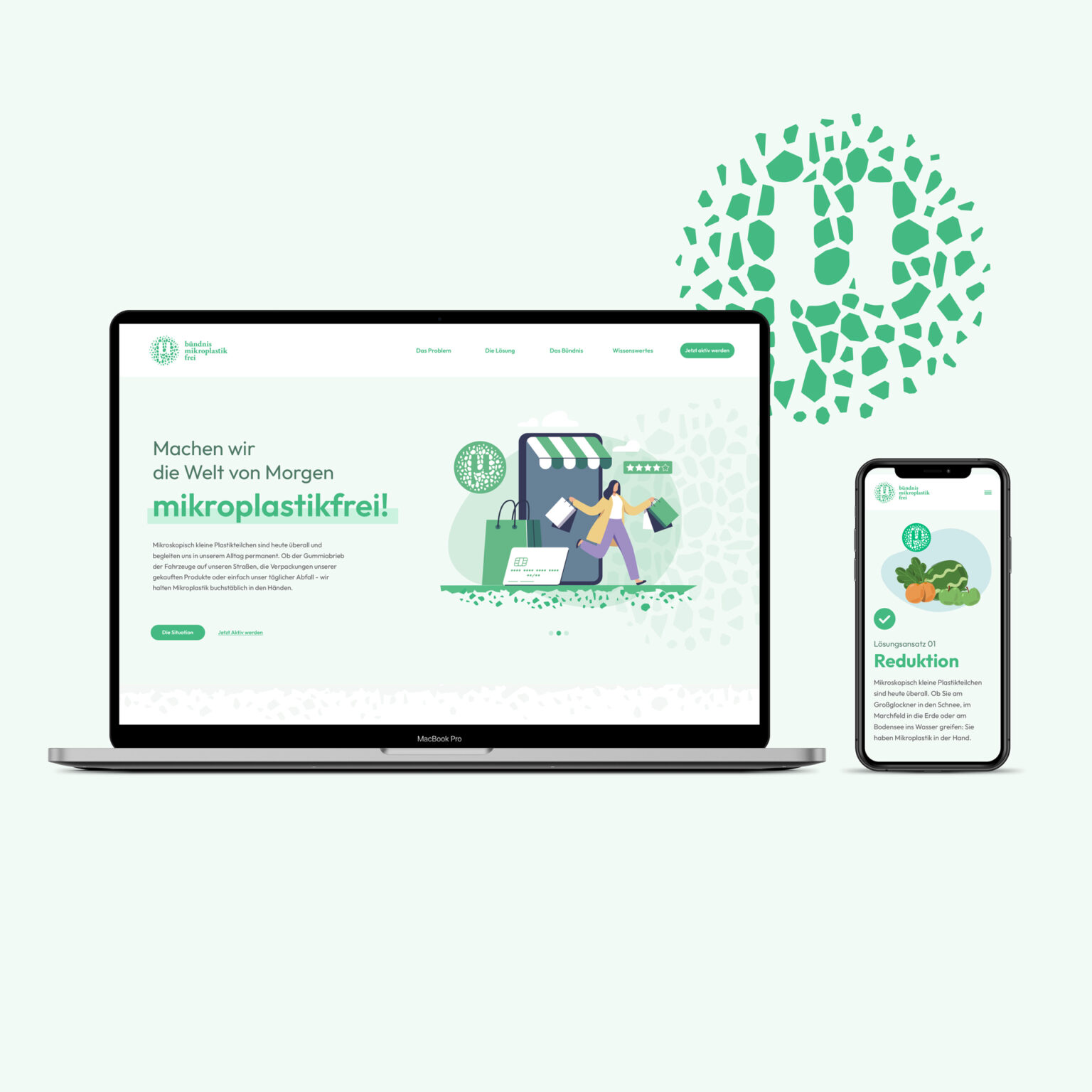 Responsive Webdesign für ein umweltfreundliches Unternehmen
