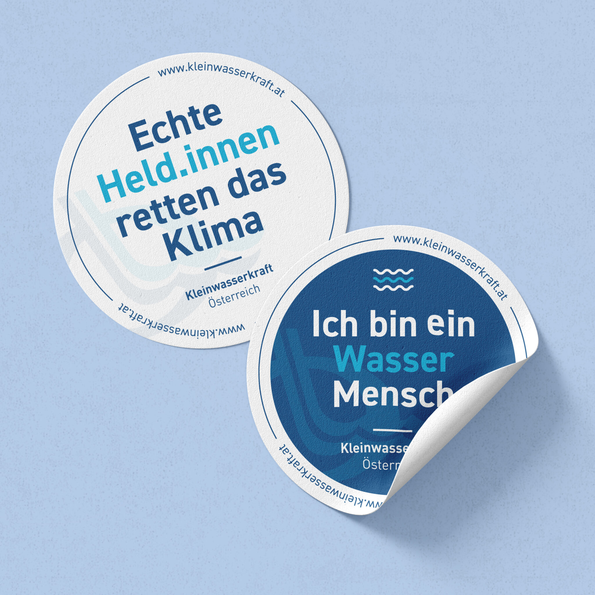 Varianten von gestalteten Stickern