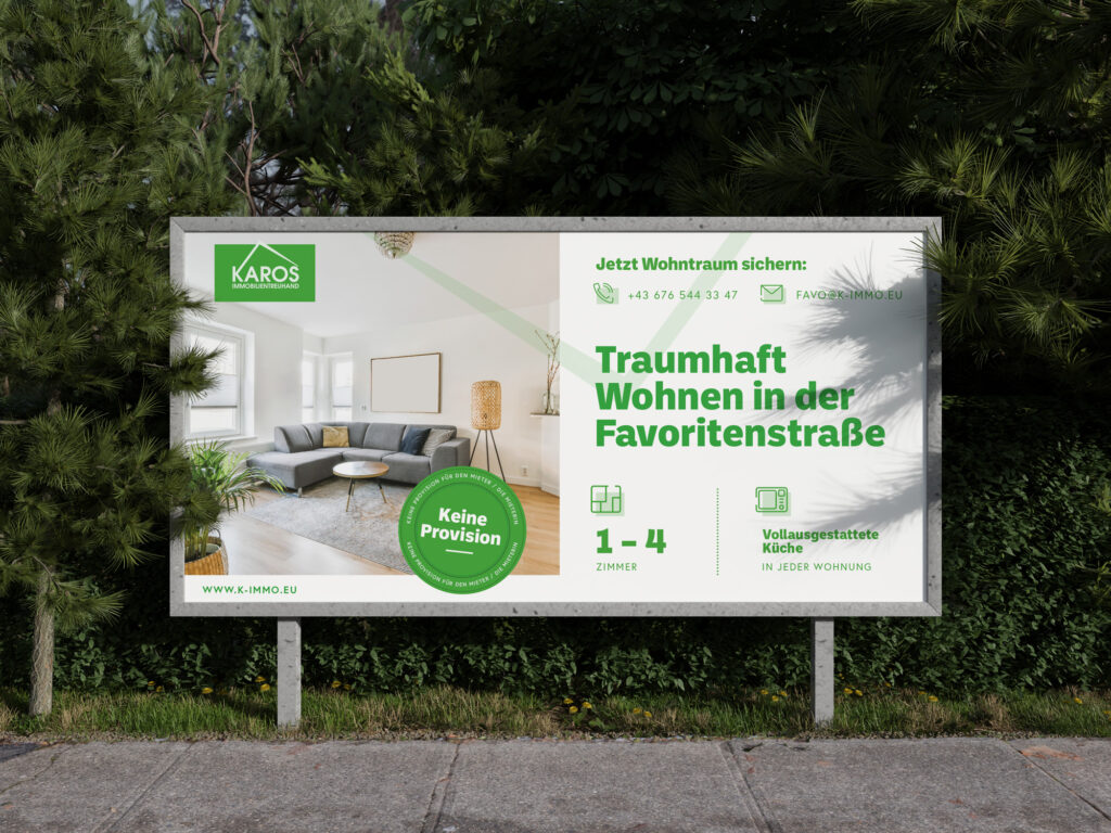 Karos Billboard - Grafikdesigner Wien
